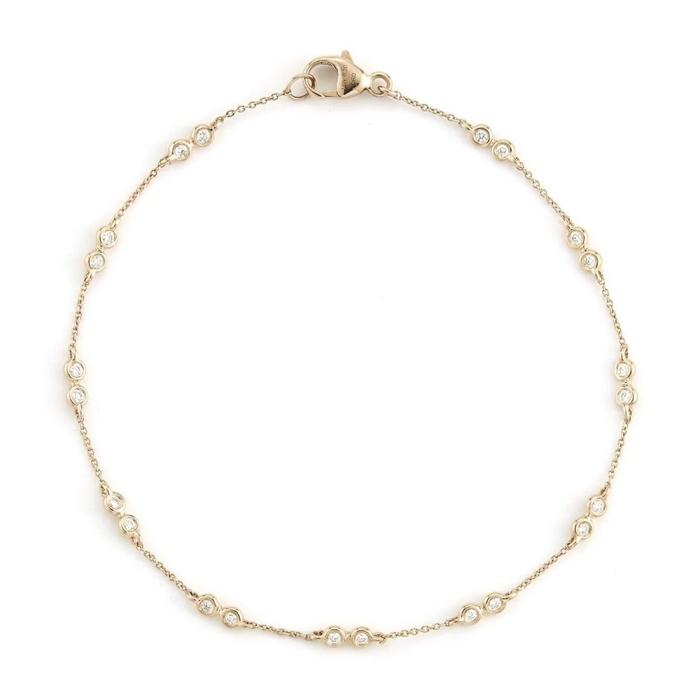 Dana Rebecca Designs 14K Diamond Station Bracelet